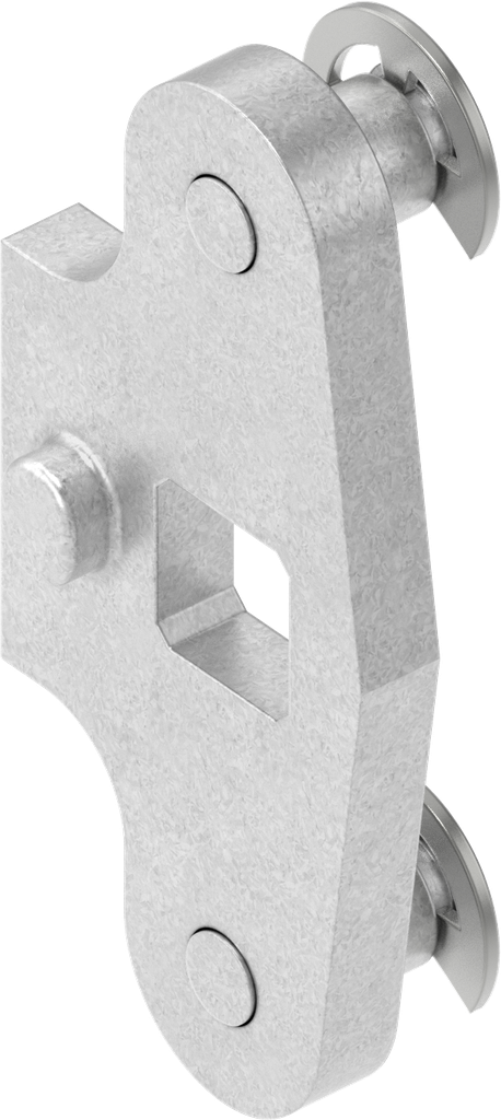 Rod control, Steel zinc-plated; 1000-U167